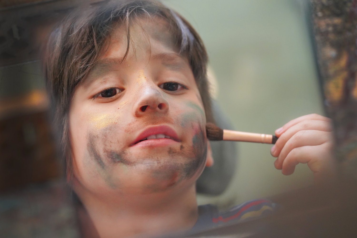 Max, in makeup